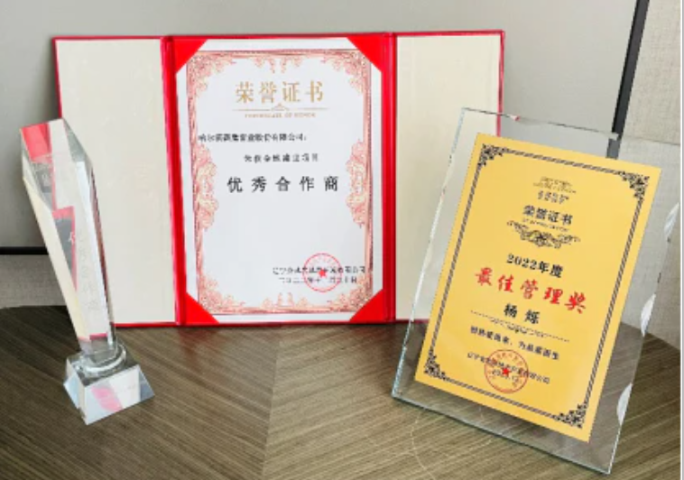 Three years to sharpen a sword Senying won the 2022 Excellent Partner Award of Gemdale Real Estate